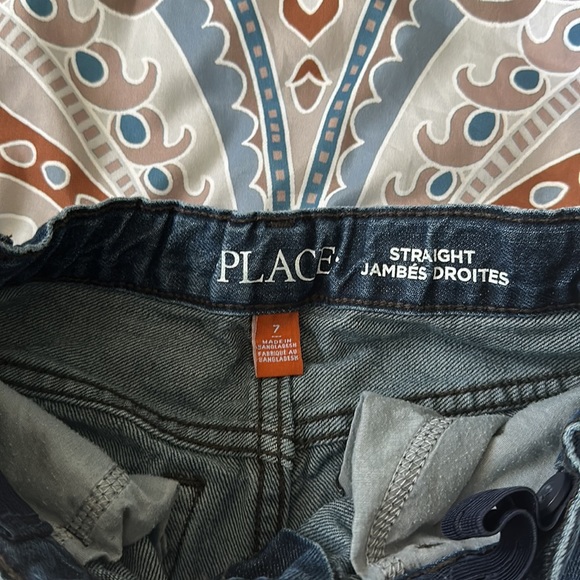 Children’s place size 7 straight jeans - Picture 3 of 4